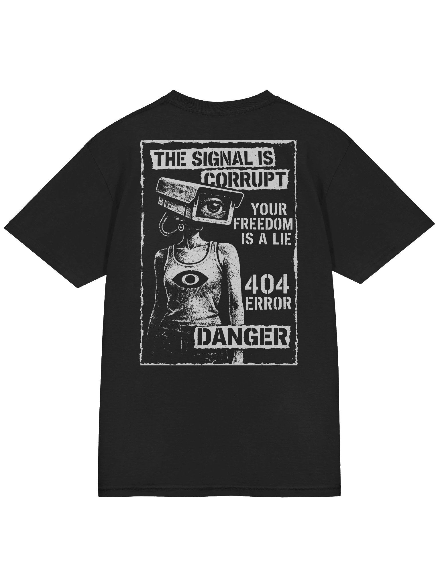 "The All-Seeing Eye" // Heavyweight Vintage Tee (Back Print) product image (7)