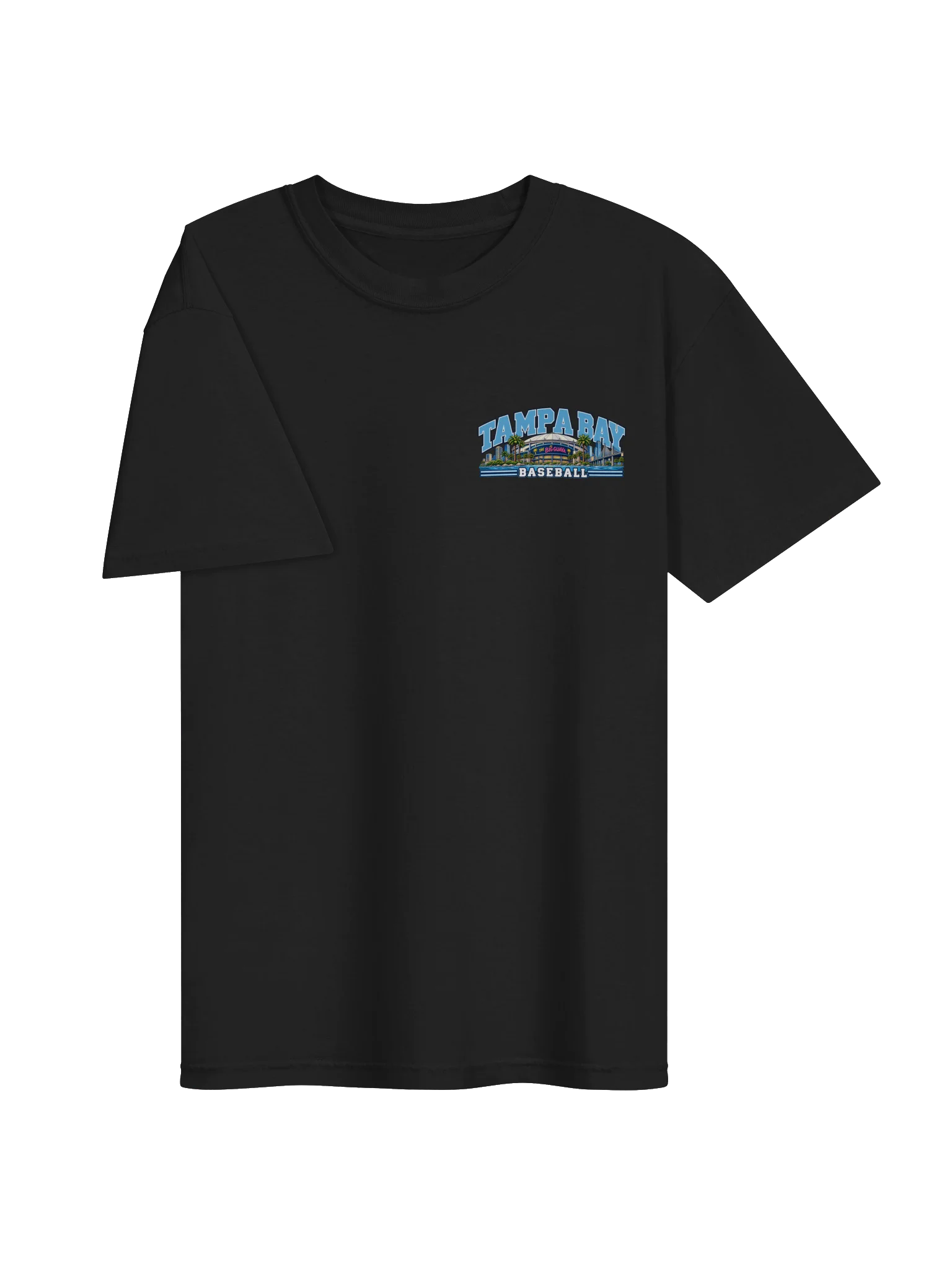 Tampa Bay Baseball 2026 Animated Player Back Print T-Shirt product image (3)