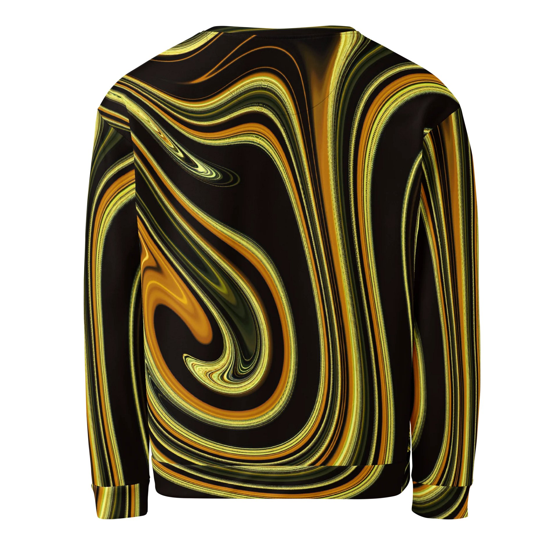 Golden Genesis Swirl | Recycled Sweatshirt product image (2)
