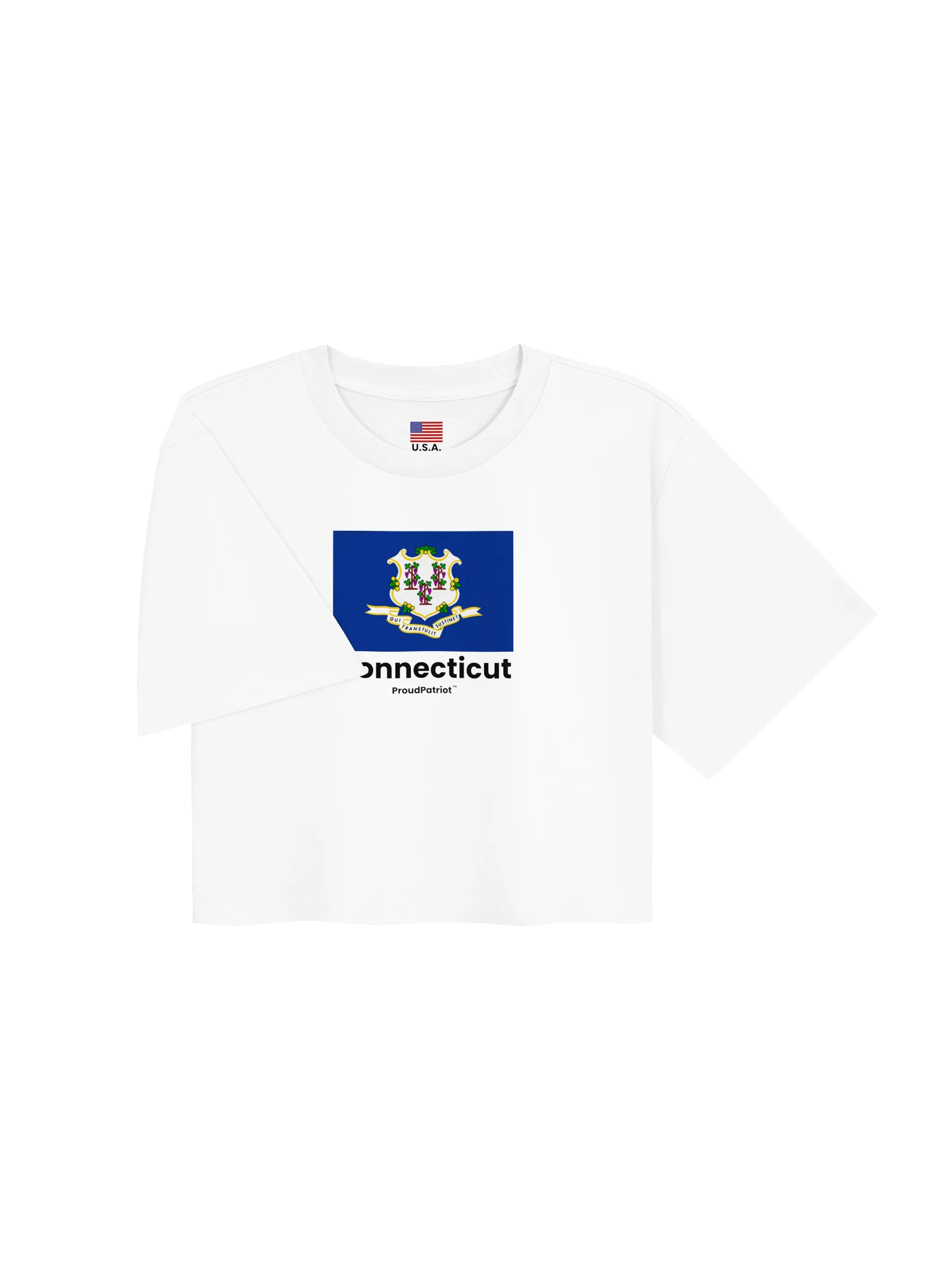 Connecticut Women's Classic Crop Tee product image (7)