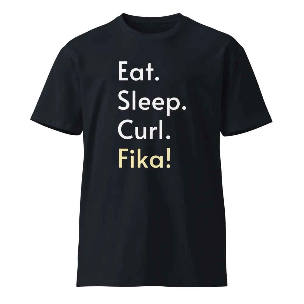 Fika Tee - Navy product image (1)