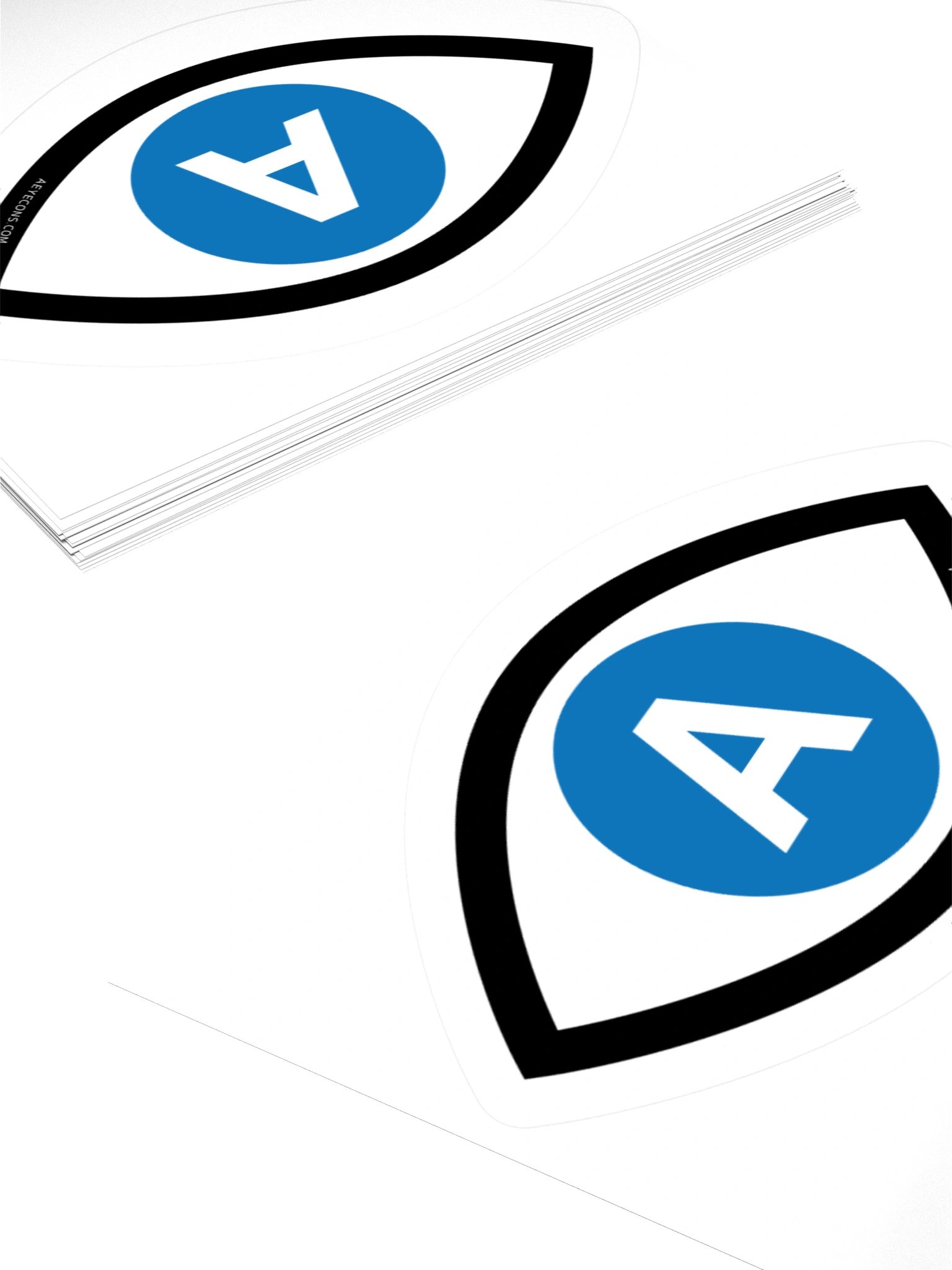 AI Cry Sticker | Official Logo of AI™ | AEYECONS™ AI Icons product image (4)