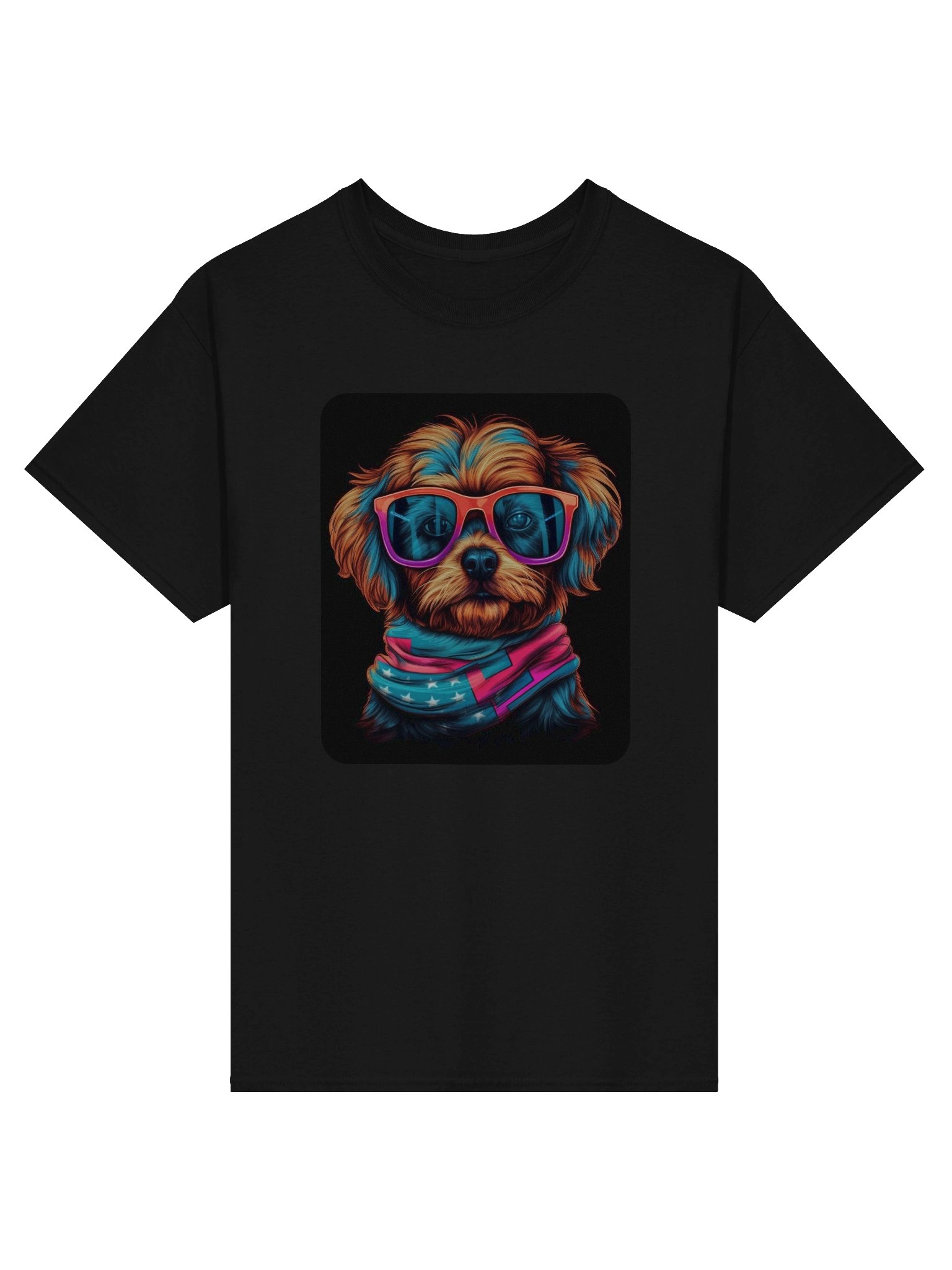 Vivid Canine Chic T-Shirt product image (1)