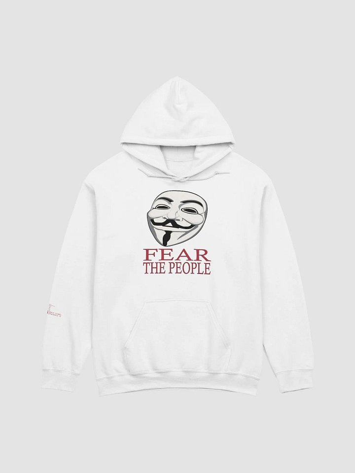 Fear The People - 02 - Red - Gildan Classic Hoodie product image (2)