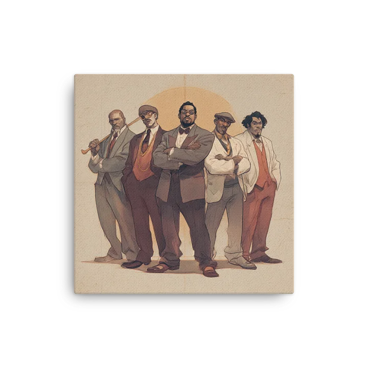 Vintage Gentlemen Confidence Canvas product image (1)