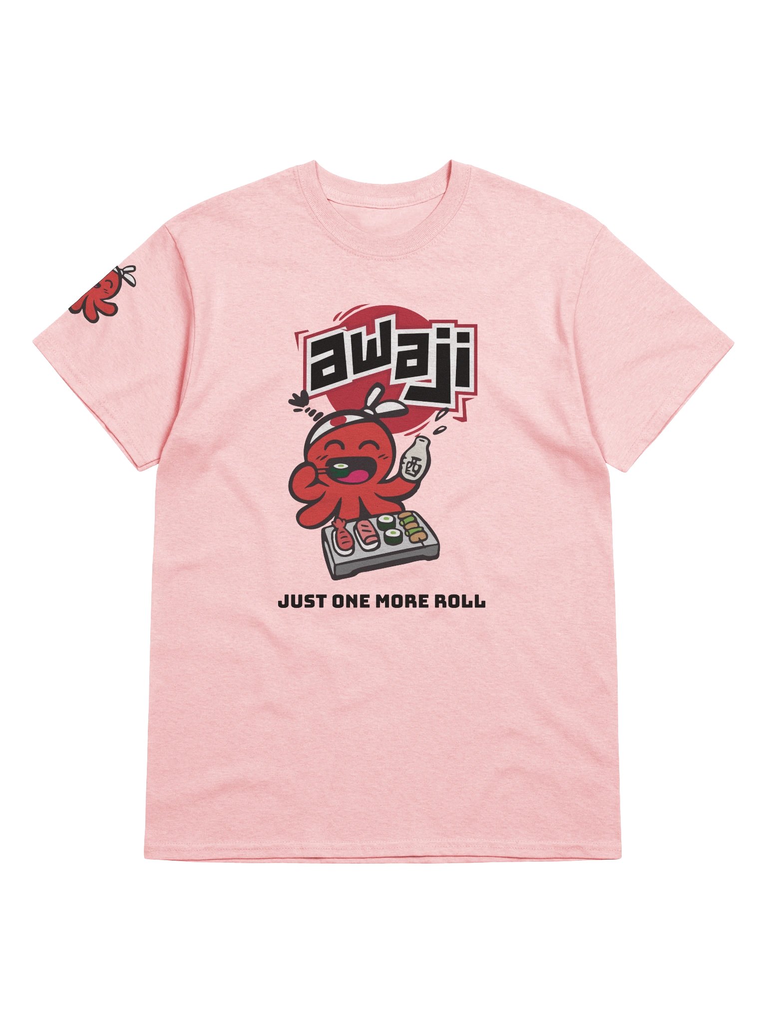 Awaji Just One More Roll Tee Light Pink product image (5)