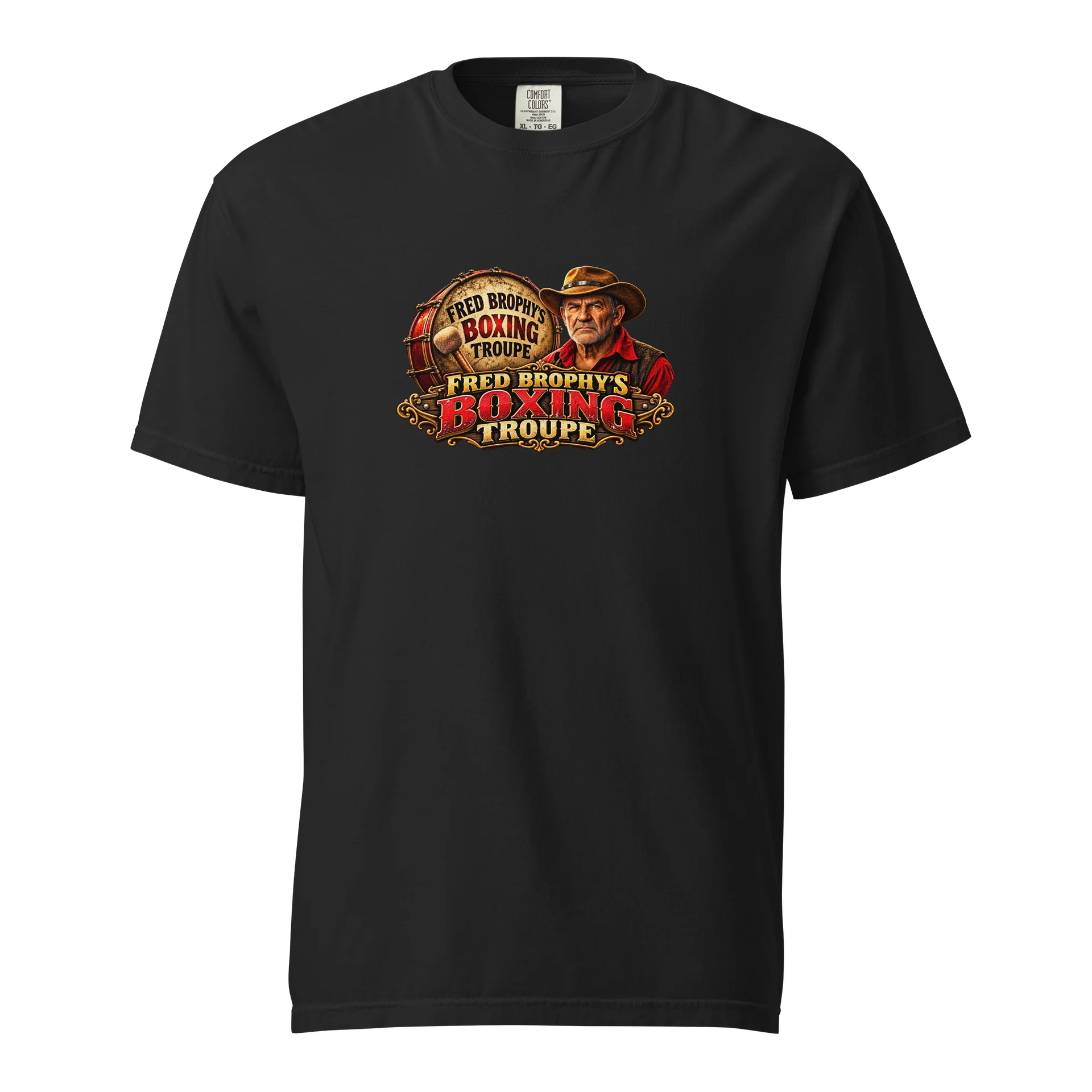 Fred Brophy’s Boxing Troupe Vintage Poster Tee product image (1)
