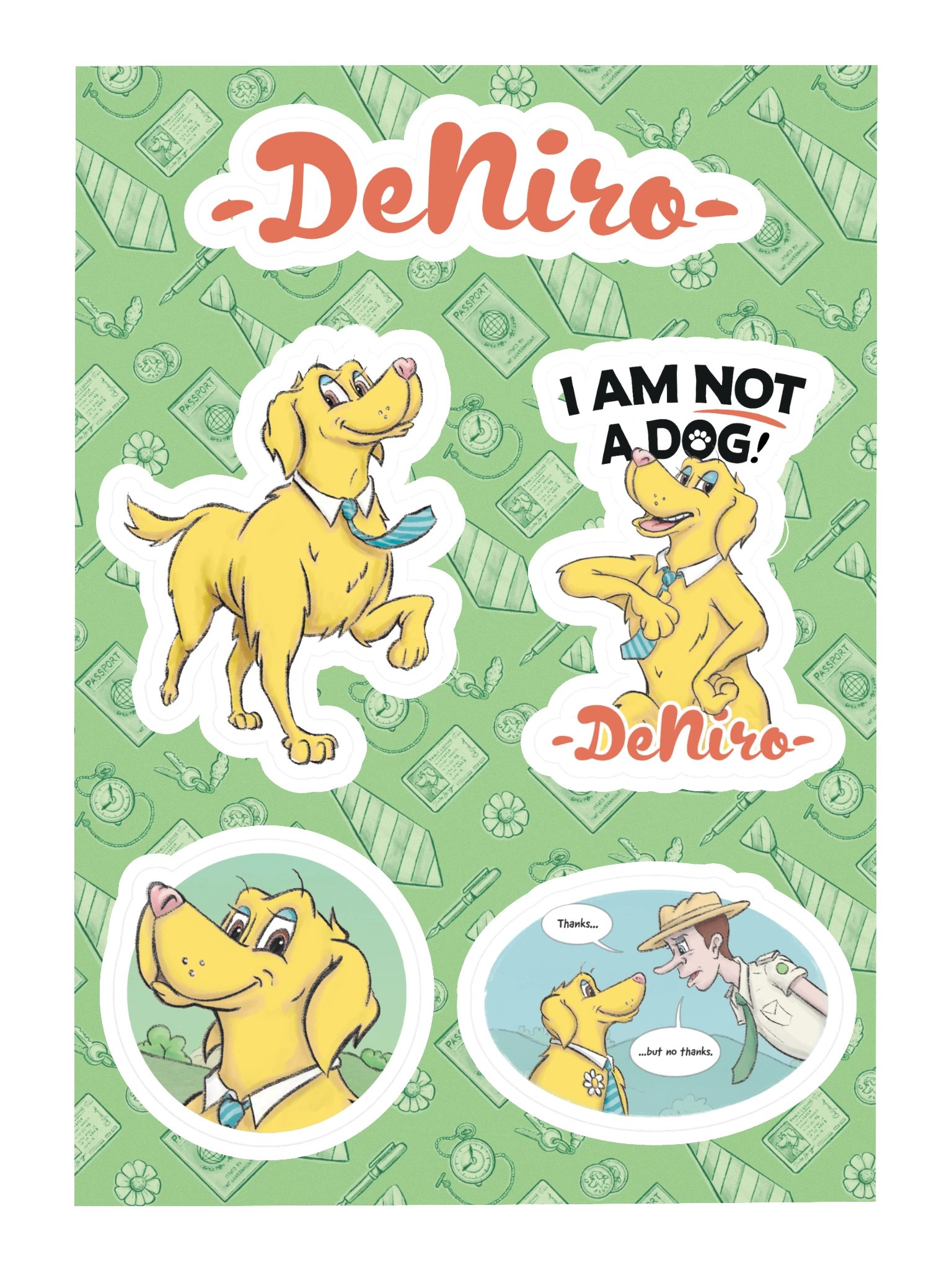DeNiro Sticker Sheet product image (3)