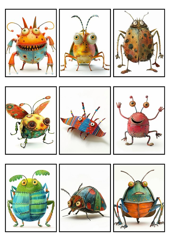 18 "Weird Bugs" Clipart Image Bundle product image (2)