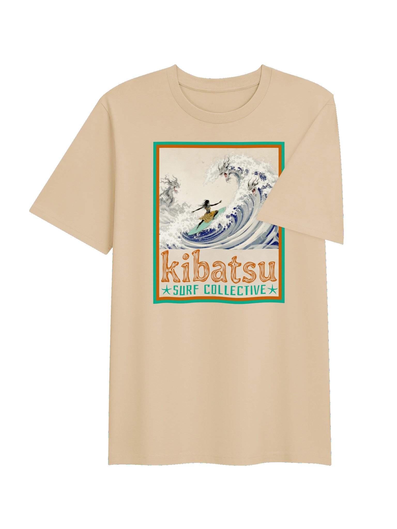 Kibatsu Surf Collective Zen Monster Surf T Shirt product image (94)
