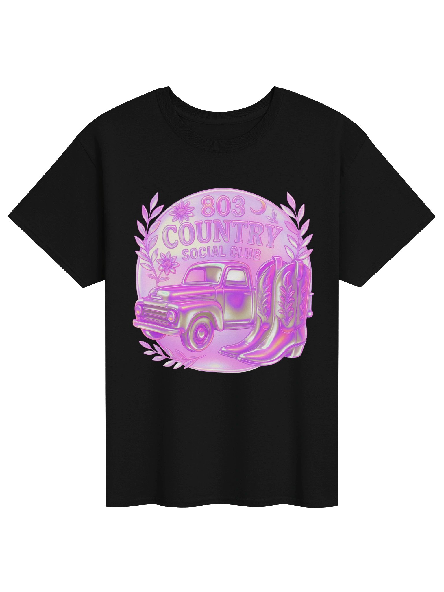803 Country Social Club Neon Badge Tee product image (1)