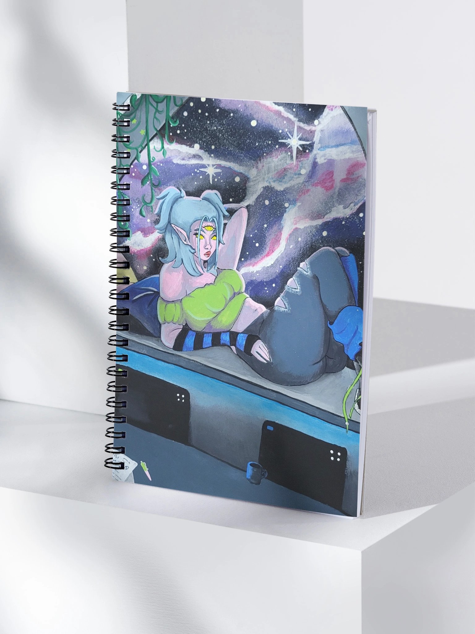 I Built A Constellation Lair Spiral Notebook product image (4)