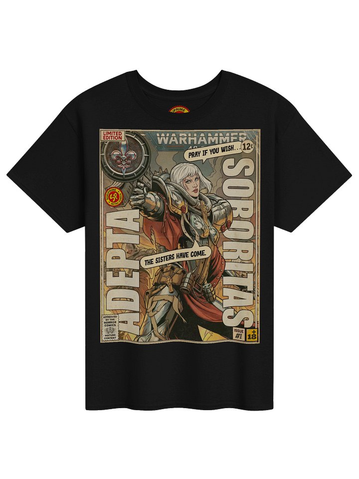 The Adepta Sororitas Comic Art T-Shirt product image (1)