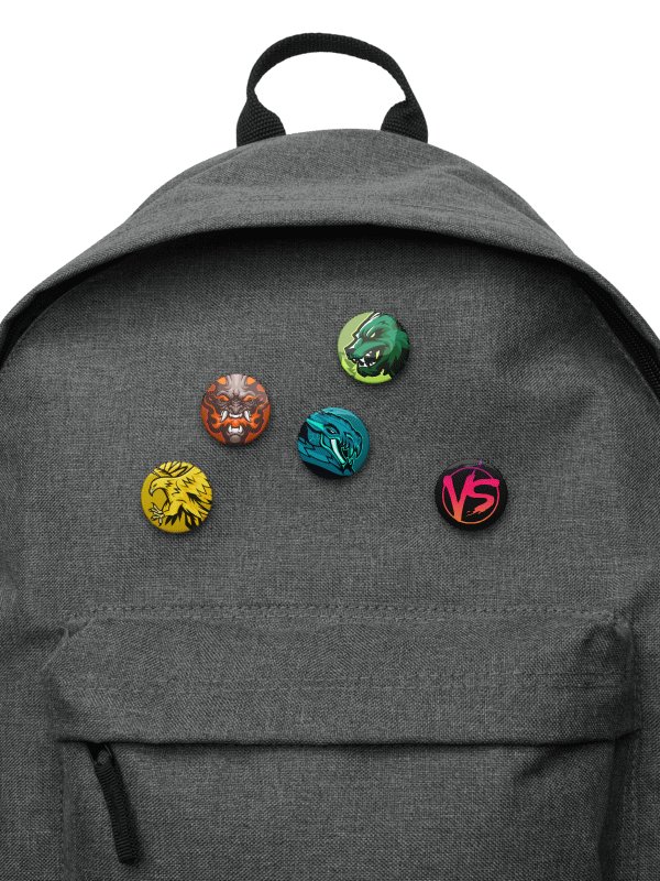 BATTLE OF MIDGARD 'VS' BADGE SET product image (3)
