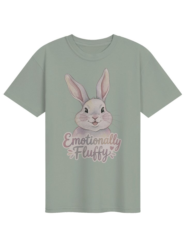 Emotionally Fluffy Bunny Comfort Colors T-Shirt product image (2)