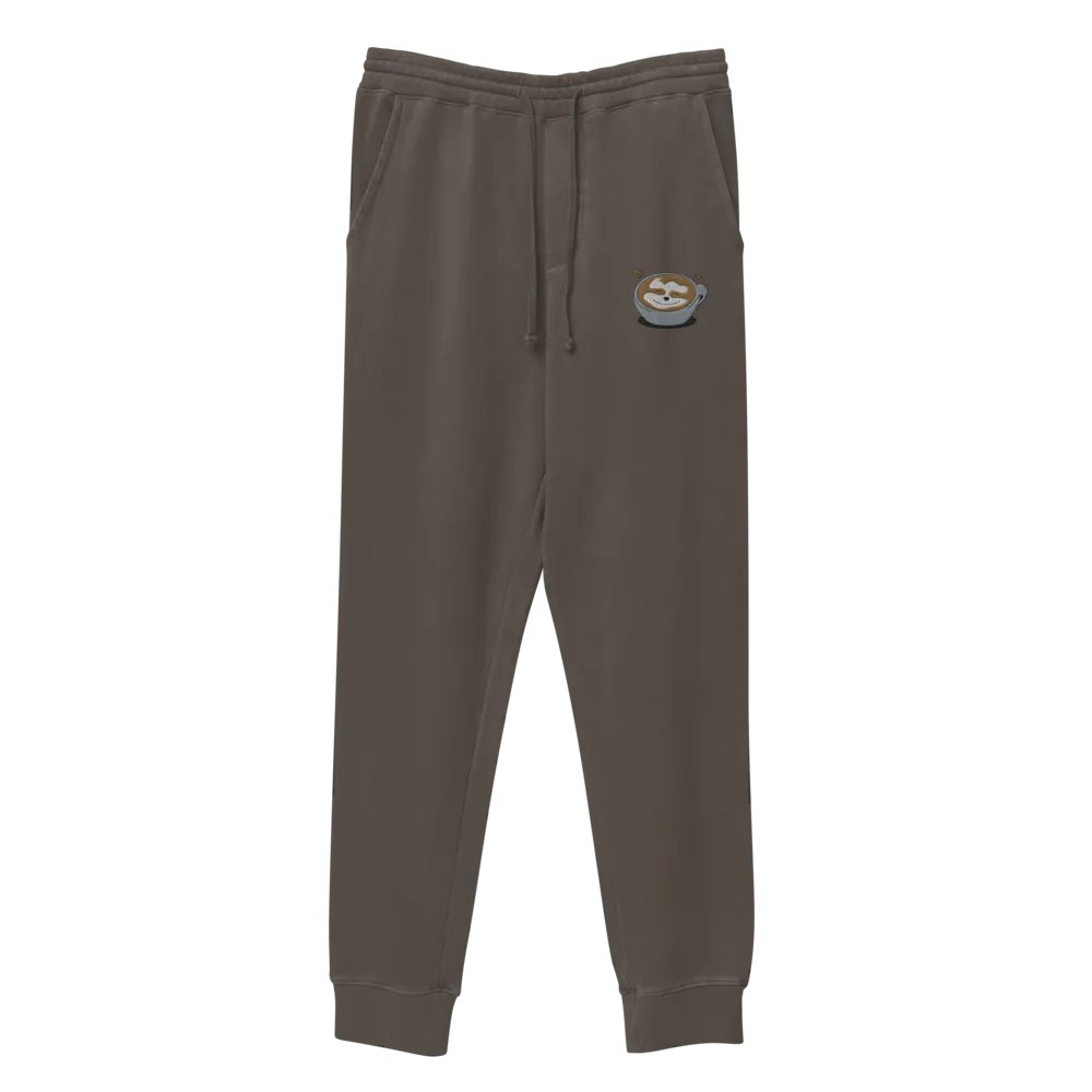 Coffee Embroidered Sweatpant product image (4)