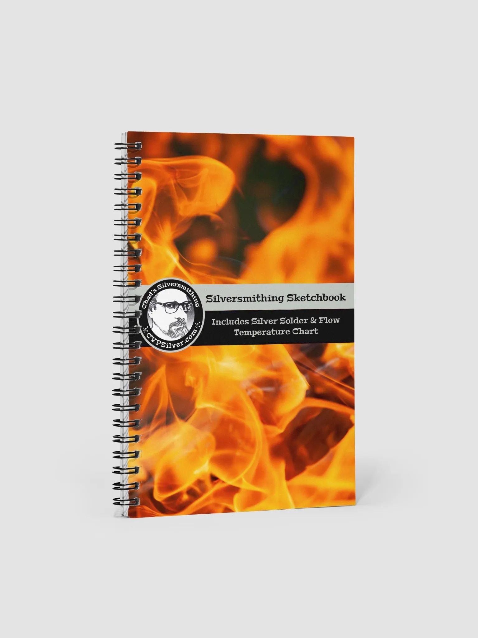 Design Notebook (blank) with Silver Solder Flow Temps product image (1)