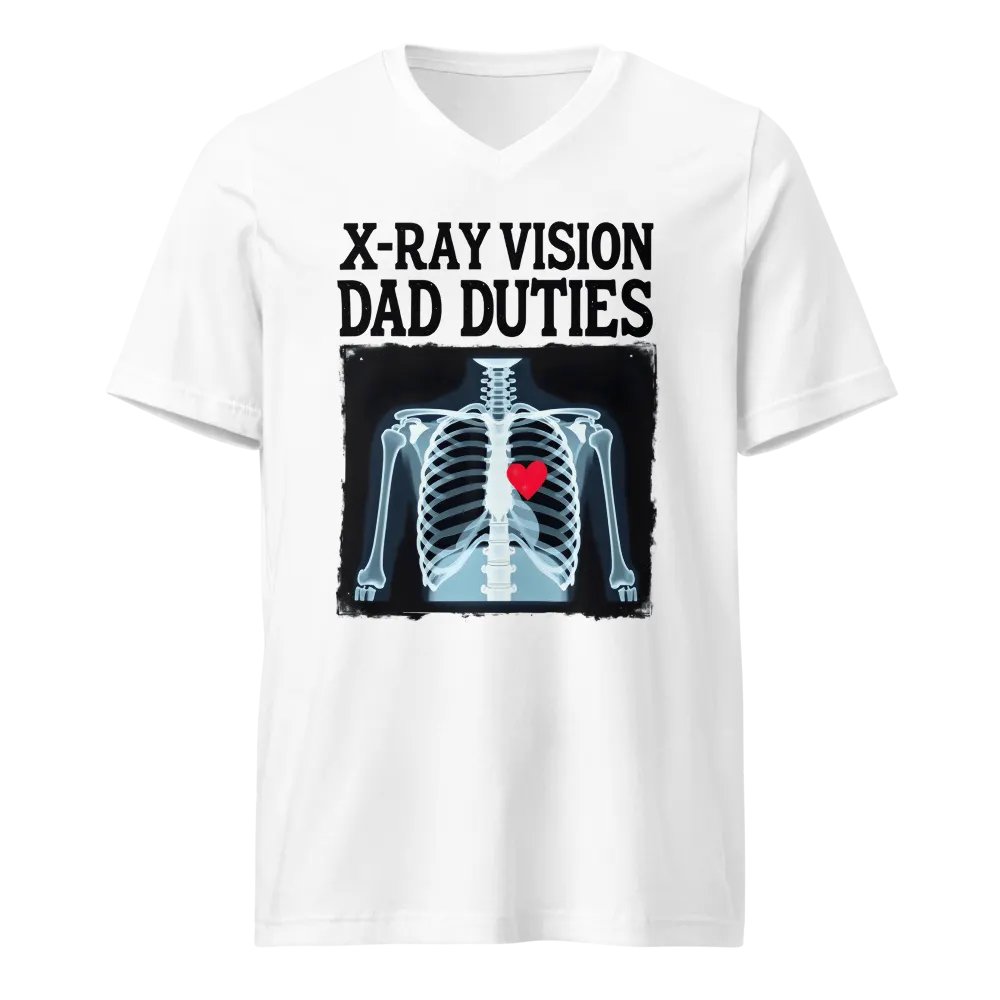 X-Ray Vision Dad Duties V-Neck Tee product image (1)