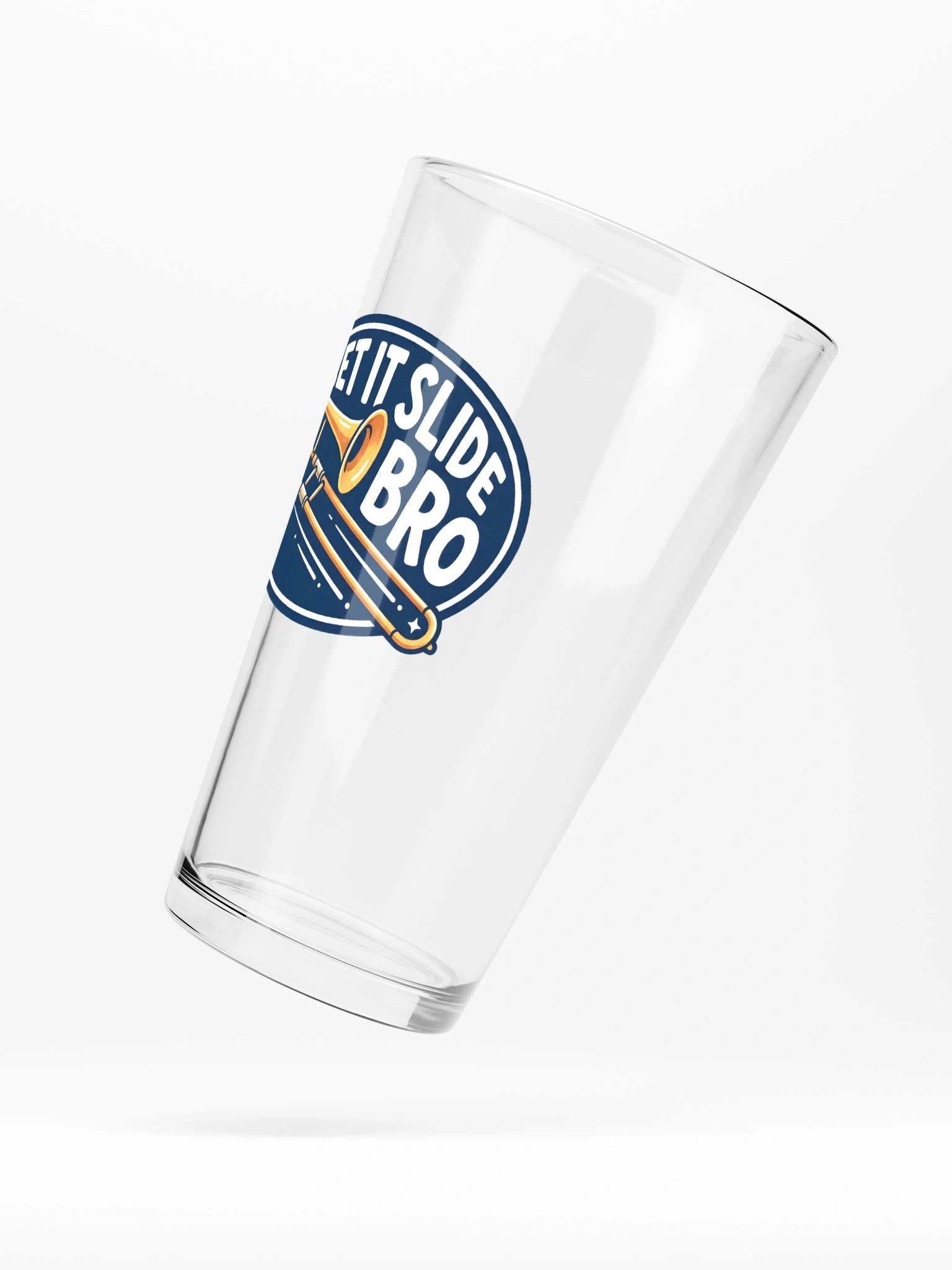 Let It Slide Pint Glass product image (5)