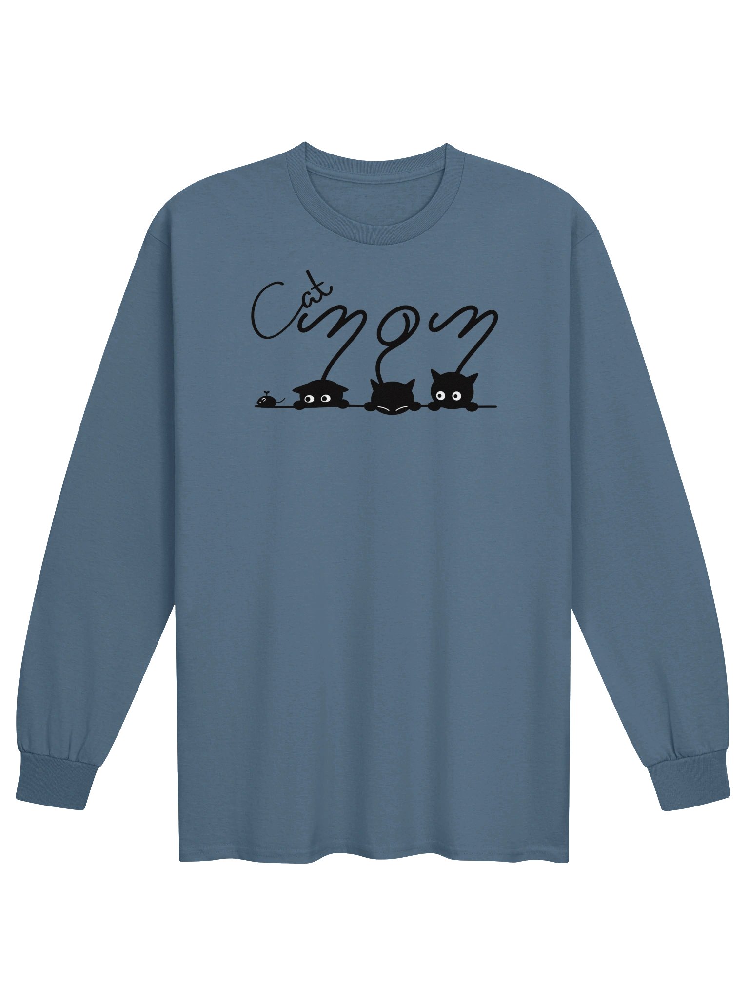 Cat Mom 1 - Unisex Adult Long Sleeve T-shirt product image (1)