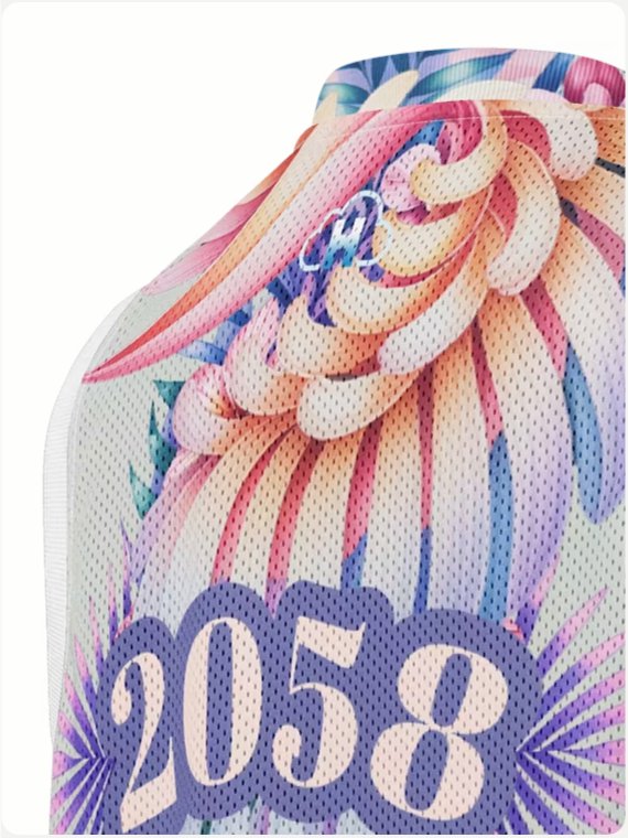 Hawaiian flora 2058-Basketball Jersey product image (5)