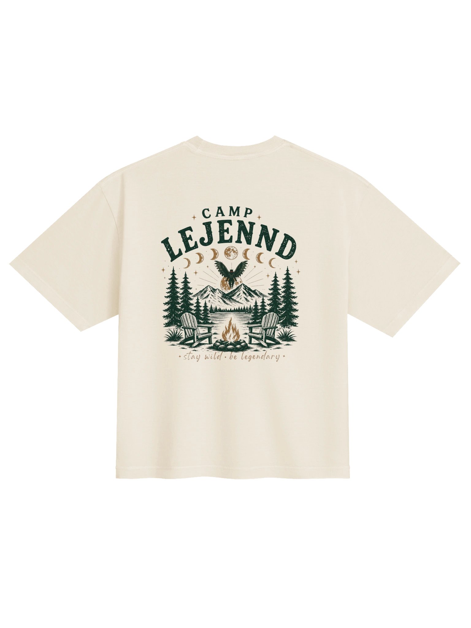 Camp Lejennd Boxy T - Back Design product image (3)