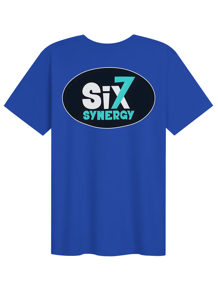 Blue t-shirt - hero logo on front product image (2)