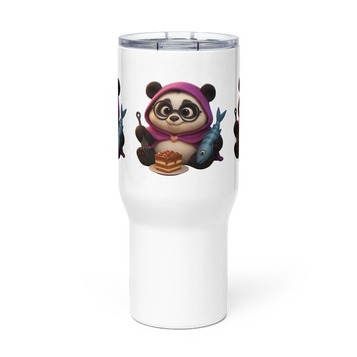Yummy Panda - Travel Mug with a Handle product image (3)