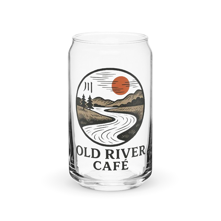 Old River Café | Can-Shaped Glass product image (2)