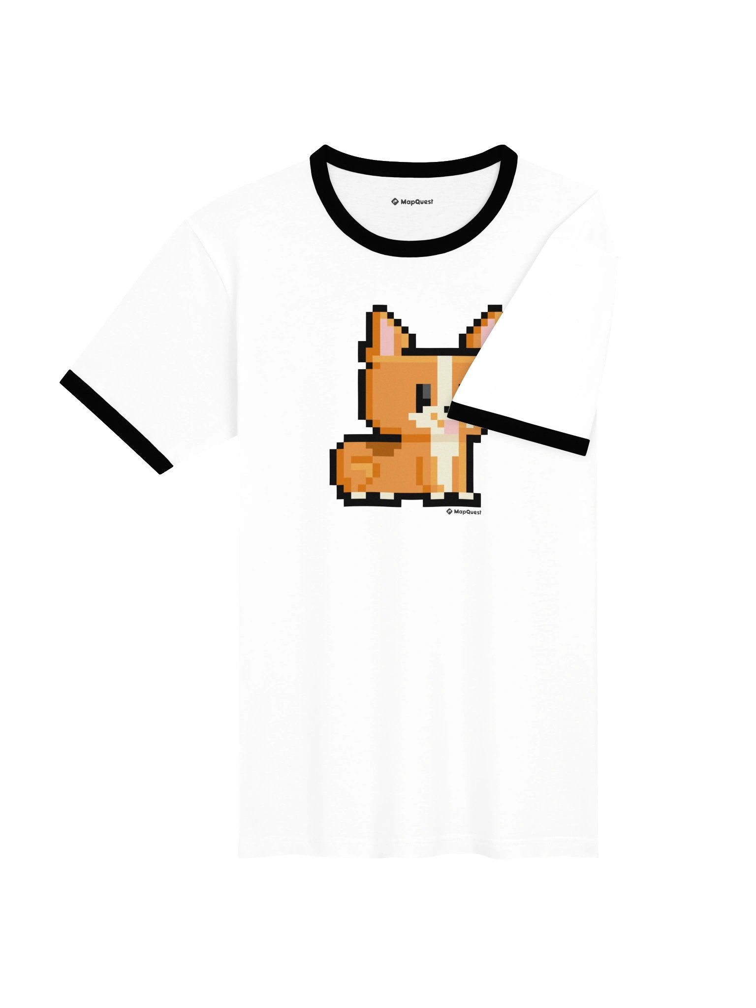 Corgie Questie Ringer Tee - Unisex product image (5)