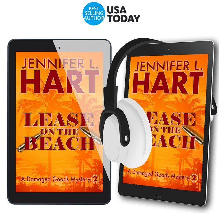 Lease on the Beach ebook & audiobook (Damaged Goods Mysteries book 2) product image (1)