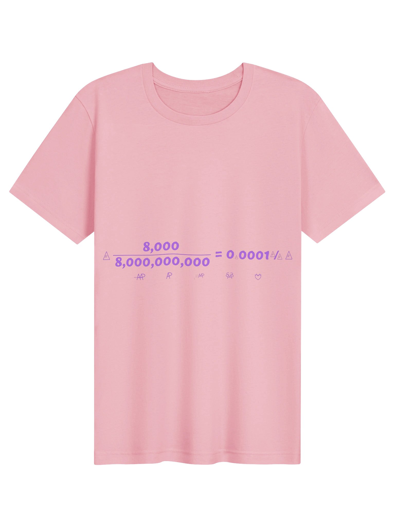THE EQUATION — Tee (Pink) product image (1)