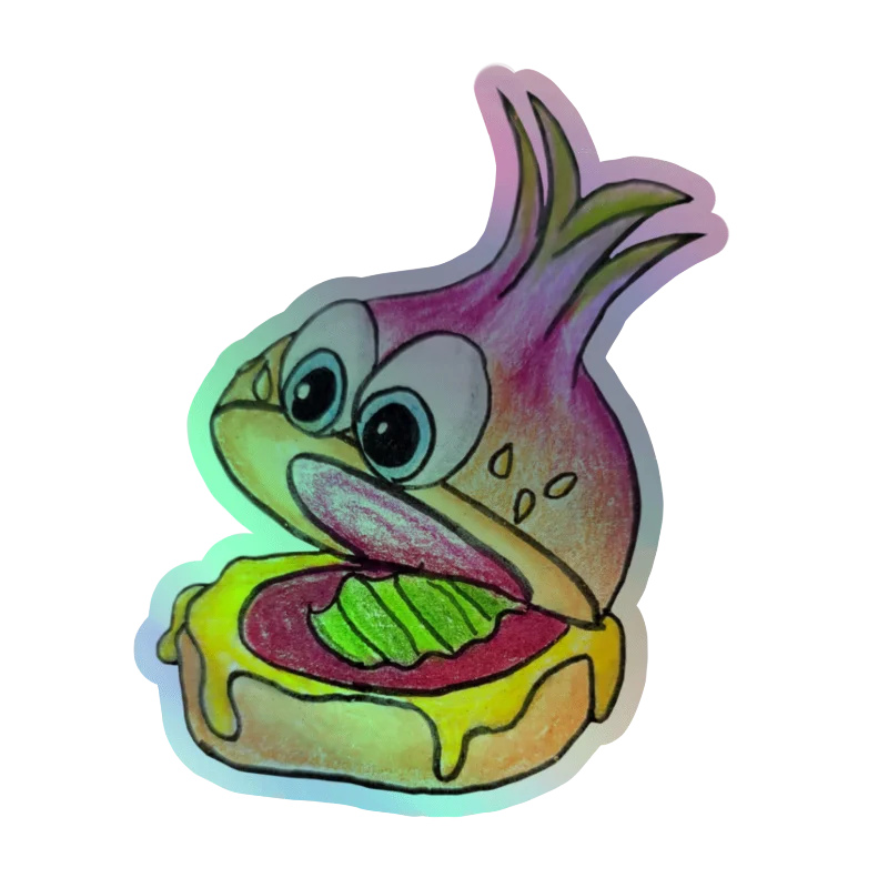 Bunonion Holographic Sticker product image (1)