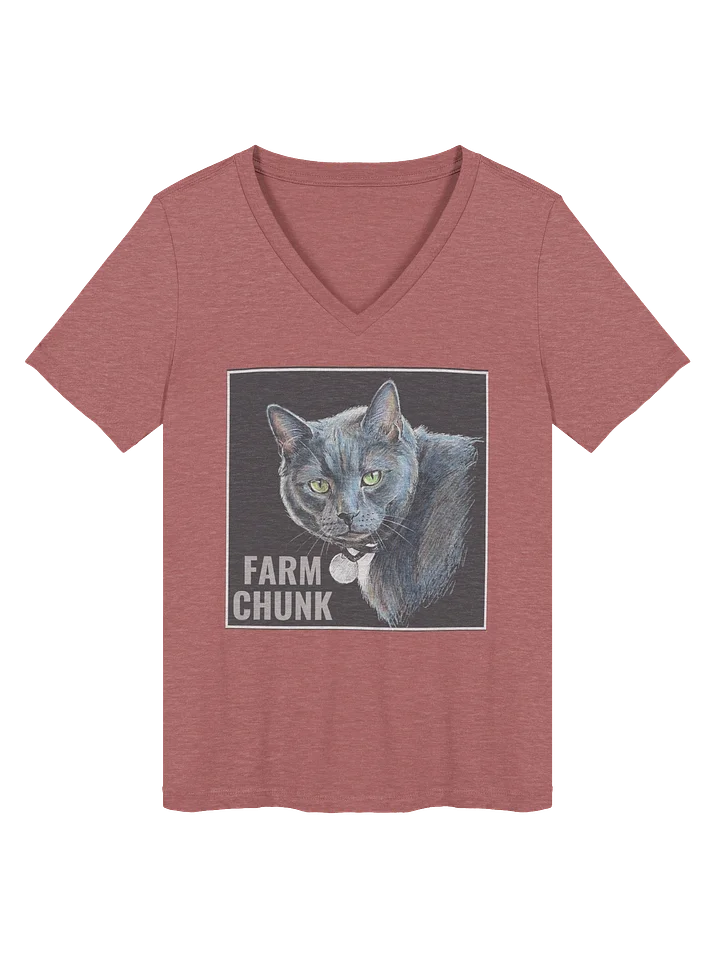 Farm Chunk Women's V-Neck Tee product image (1)