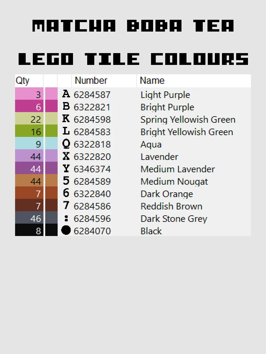 Matcha Boba Tea Pixel Art product image (5)