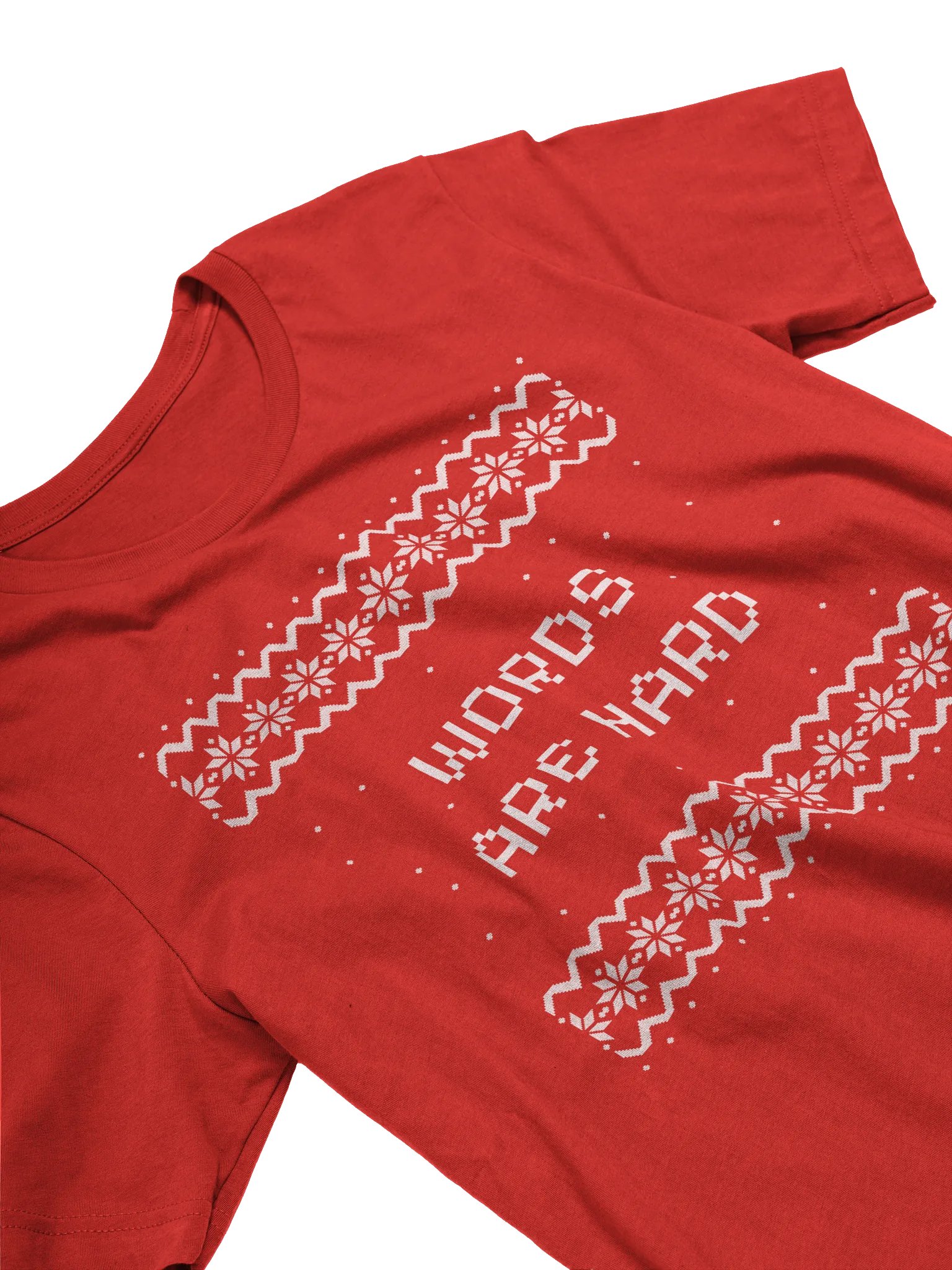 Holiday Words Are Hard Tee product image (2)