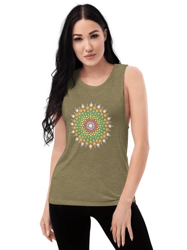 Pastel Dot Mandala Tank Tote product image (2)