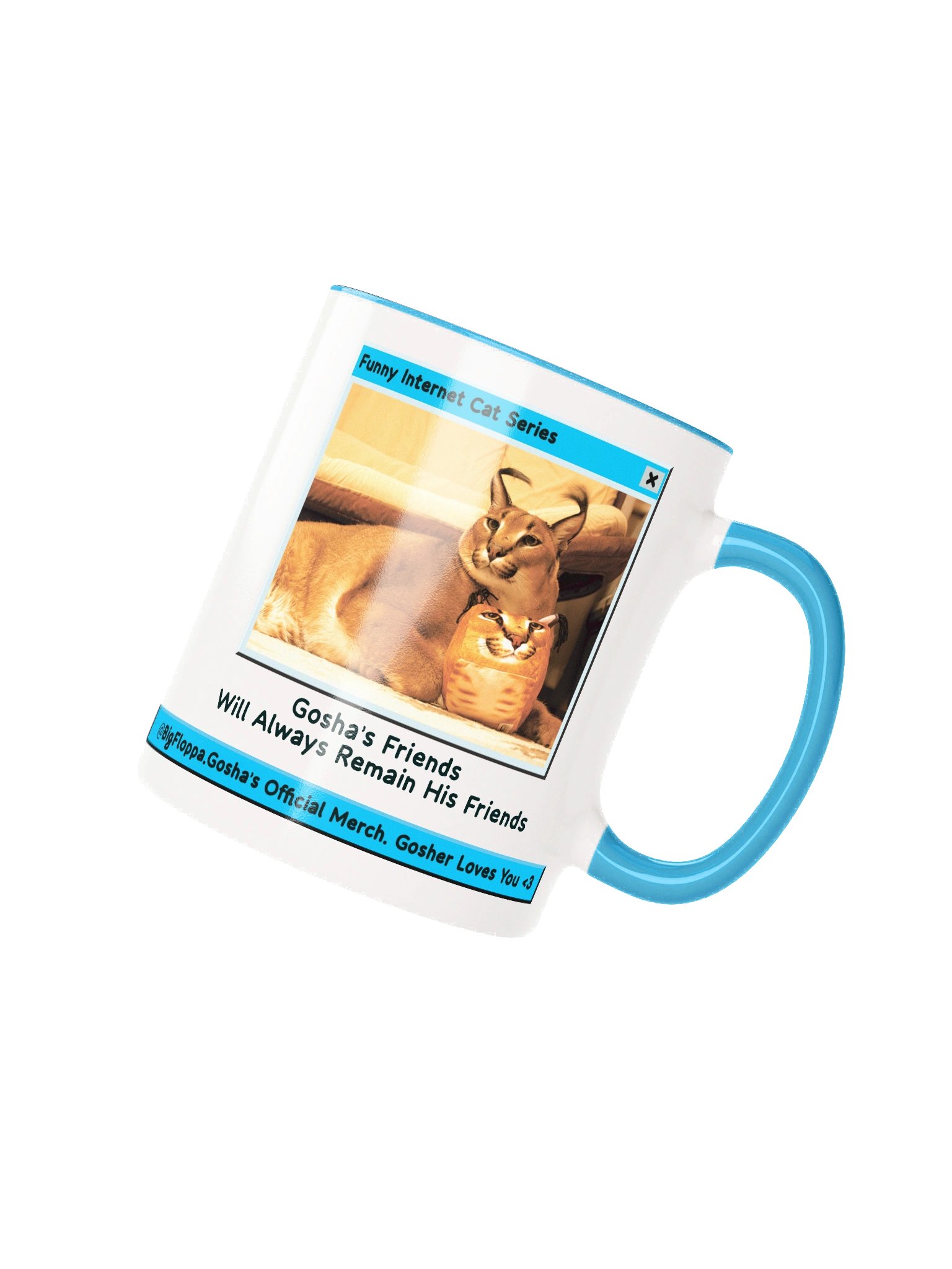 Y2K Cute Caracal Coffee and Tea Mug product image (2)