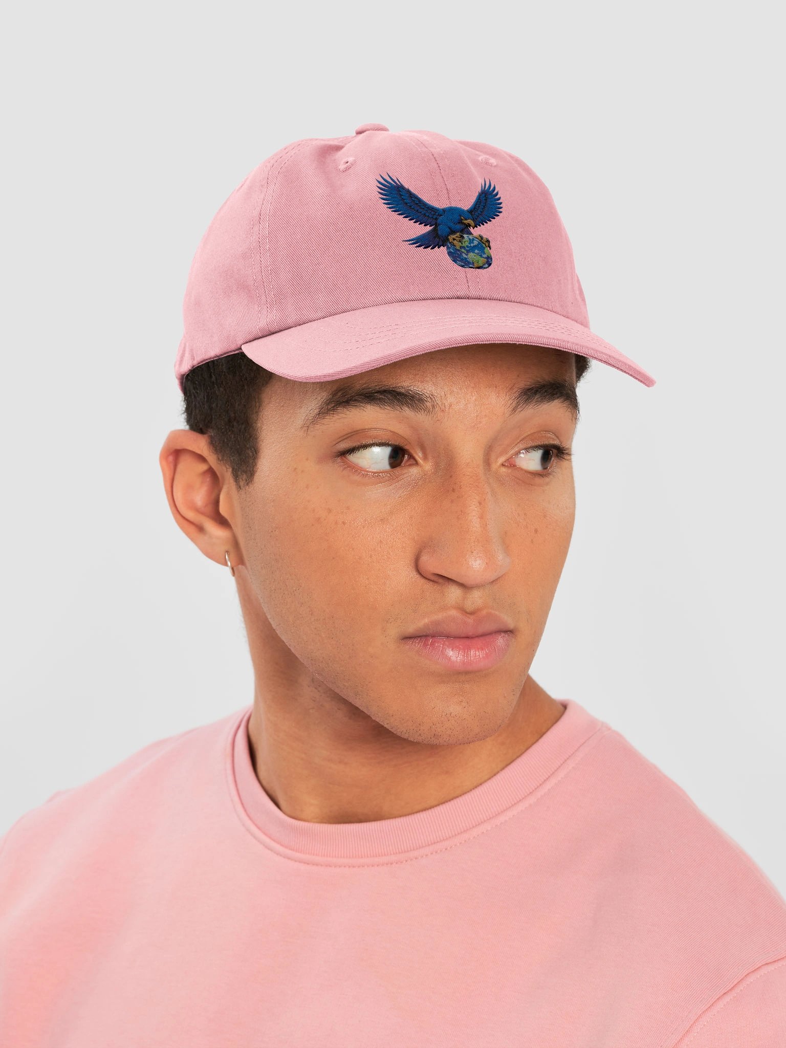 Lady Falcons Spirit Hat Pink — Embroidered product image (6)