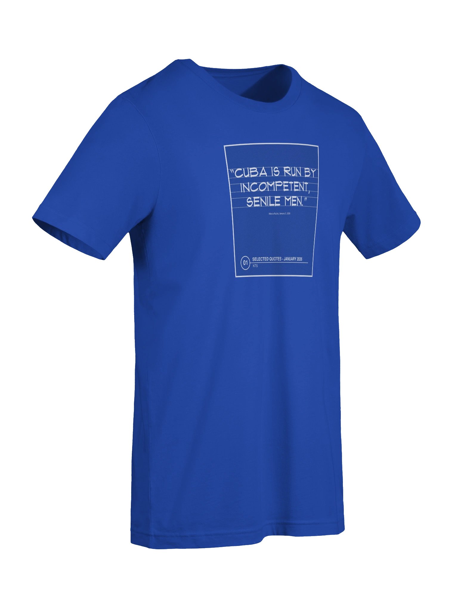 T-shirt Marco Rubio - BLUE product image (3)