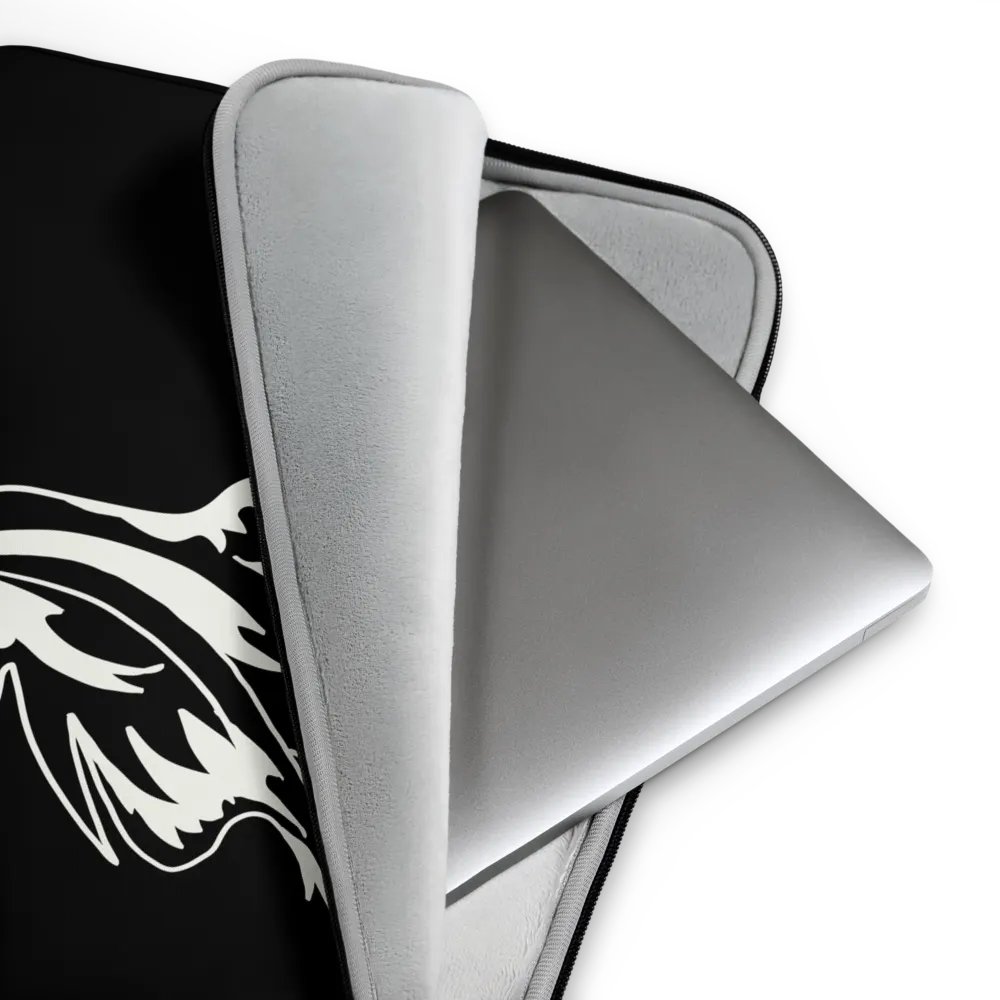 Fiery Smoke laptop sleeve product image (4)