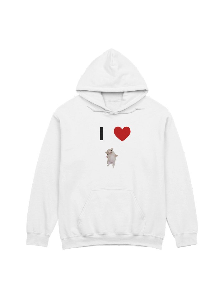 I HEART PIBBLE (hoodie) - light colors product image (13)