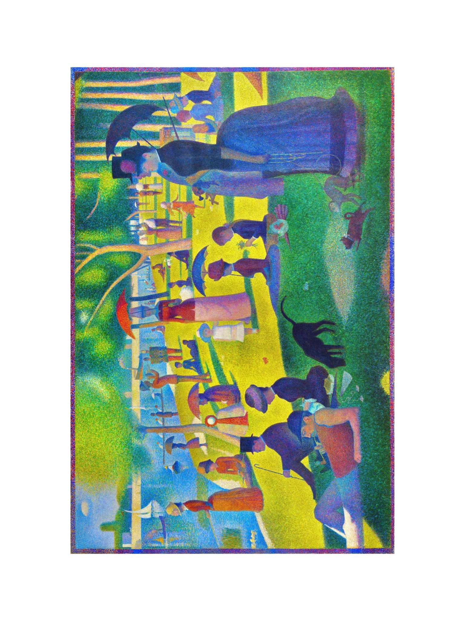 A Sunday Afternoon on the Island of La Grande Jatte — Large Poster product image (1)
