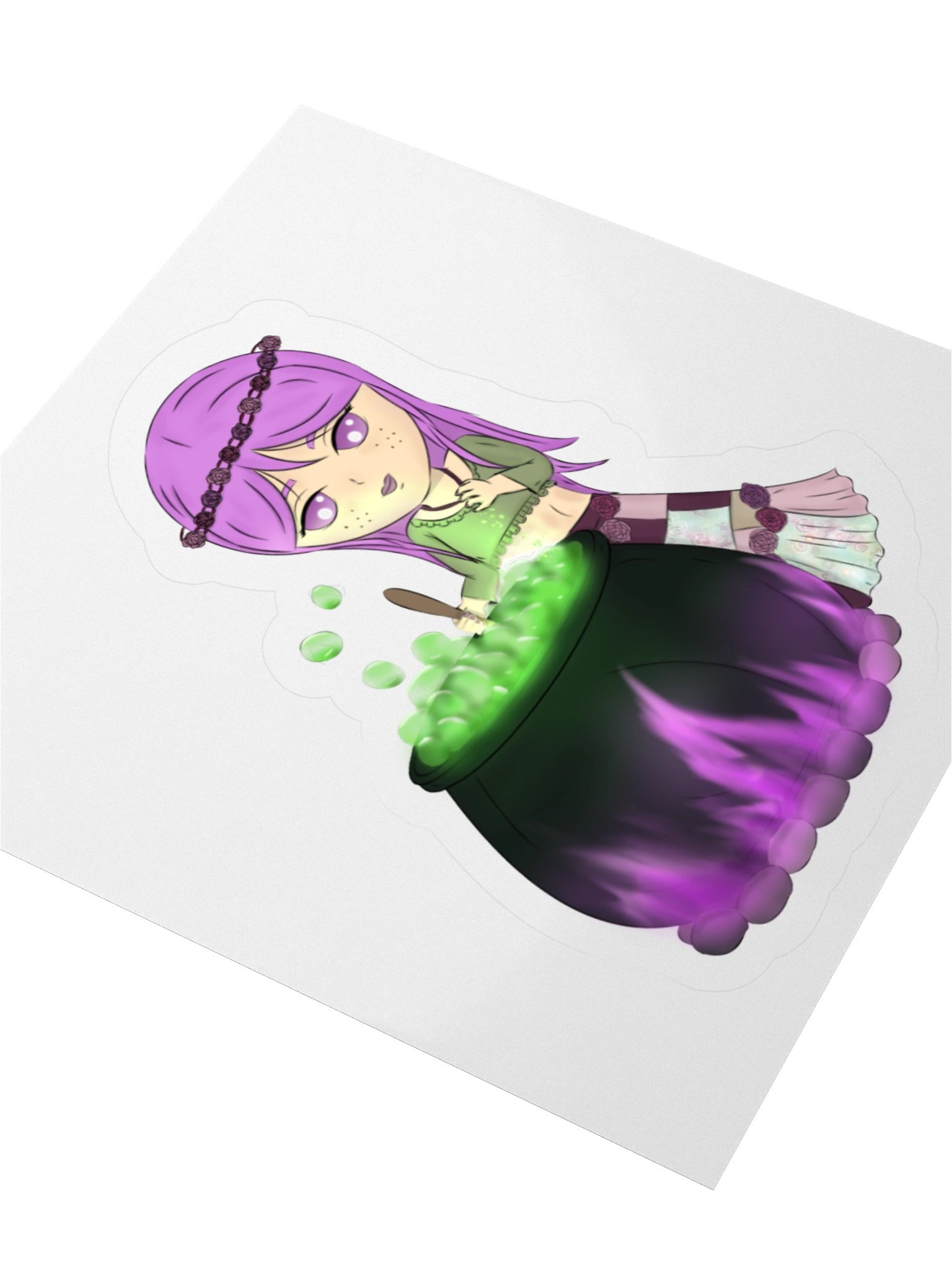Kitchen Witch Riku | Sticker Set product image (10)