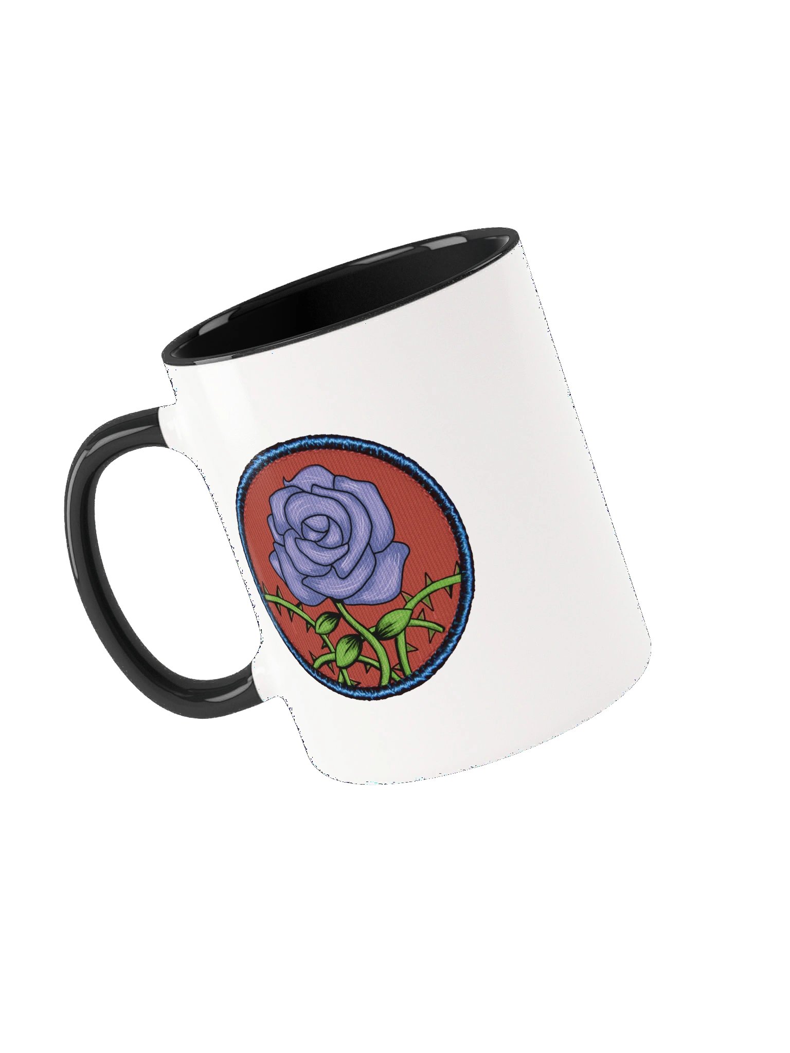 "Blue Rose" Ceramic Mug product image (13)