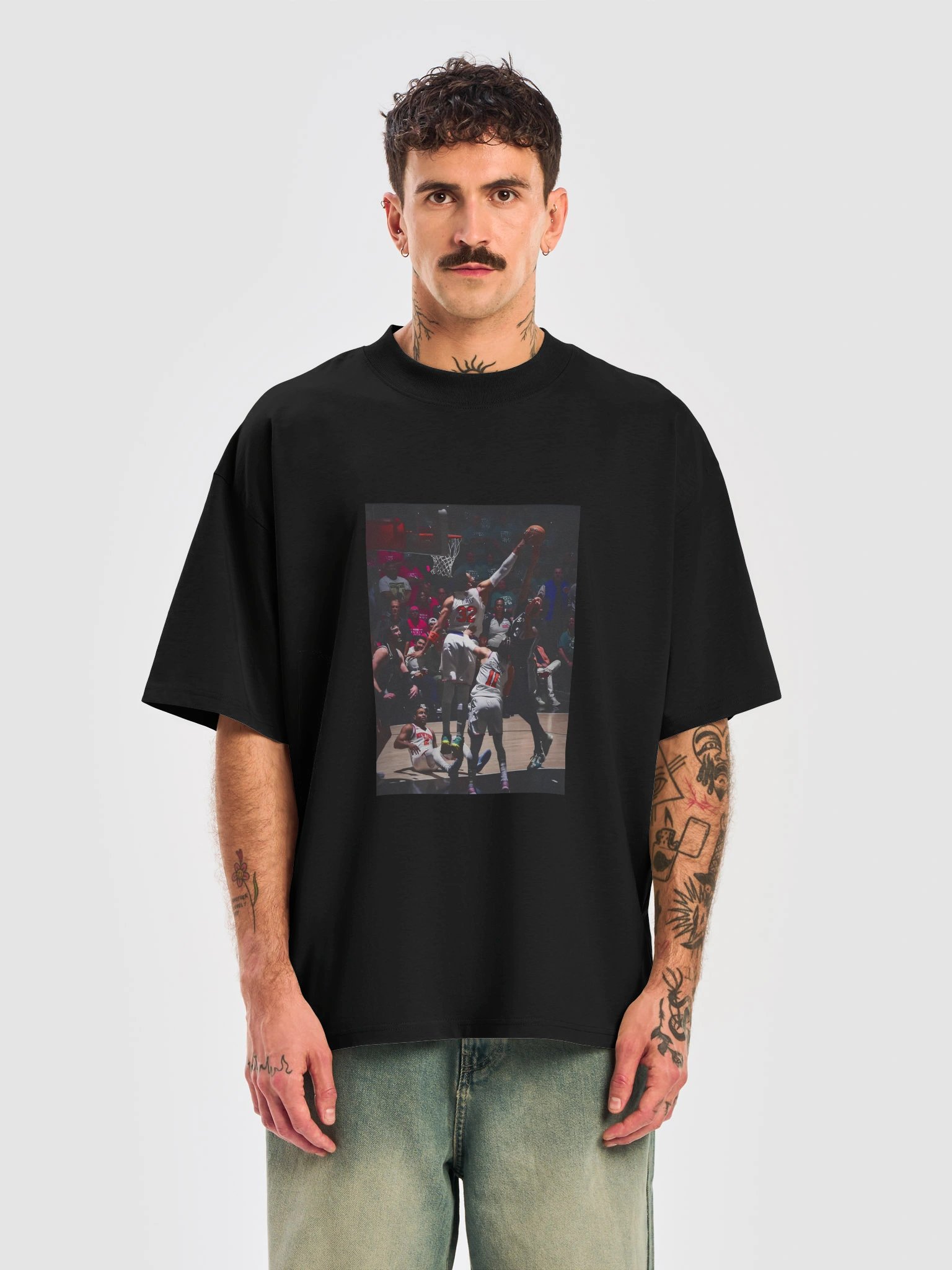 Karl-Anthony Towns Blocks Julian Champagnie Shirt product image (1)