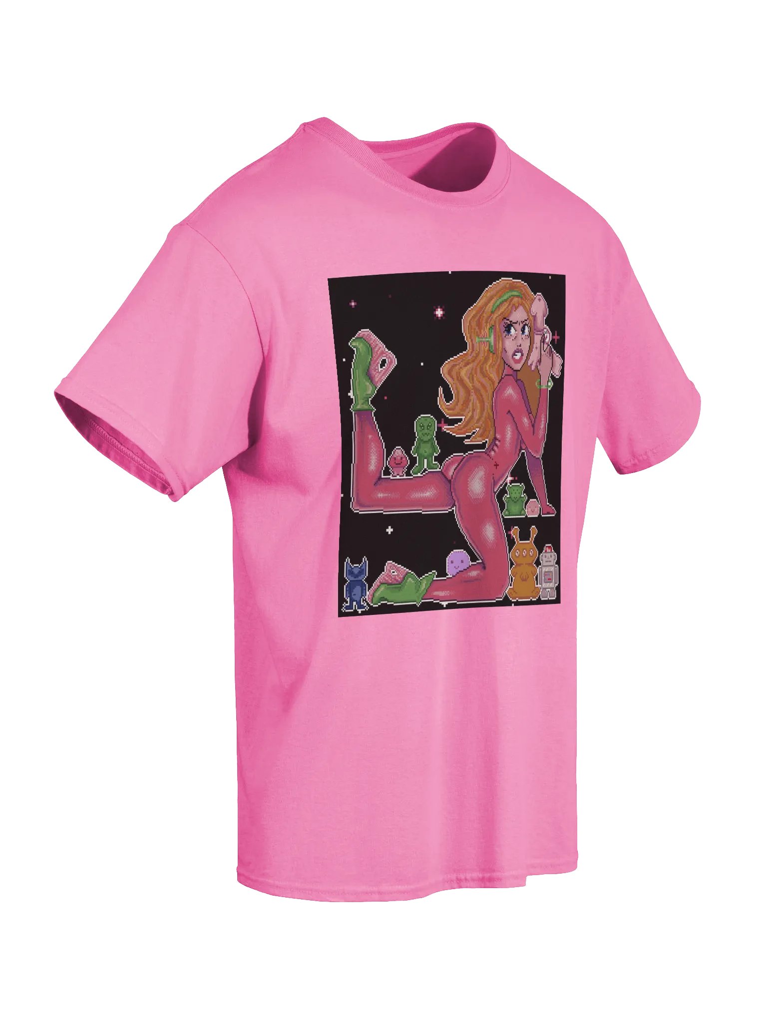 Outta Space Pixels unisex tee product image (21)
