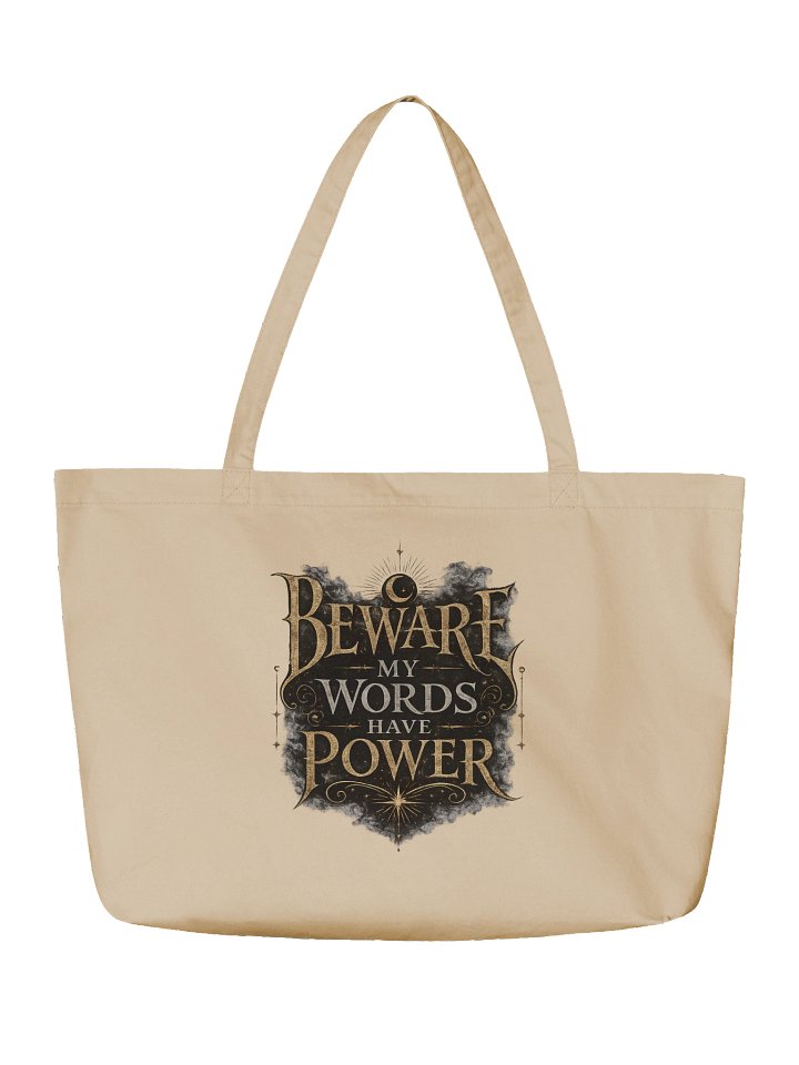 Beware My Words Have Power – True Oracle Tote Bag product image (2)