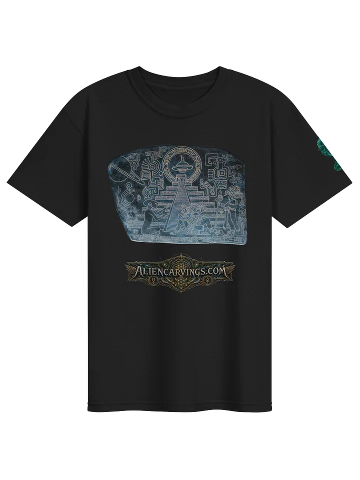 Aliencarvings.com Obsidian Story Tablet T-Shirt product image (1)