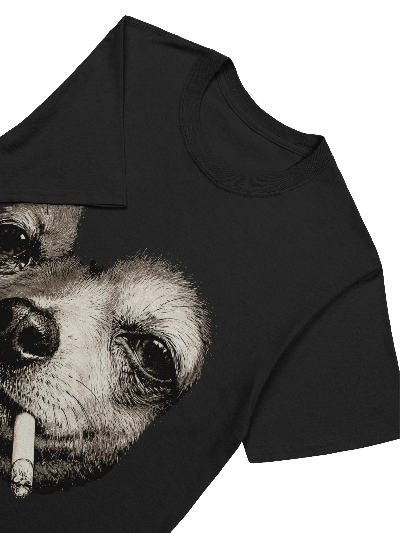 Charming Chihuahua Cigarette Unisex Tee product image (7)